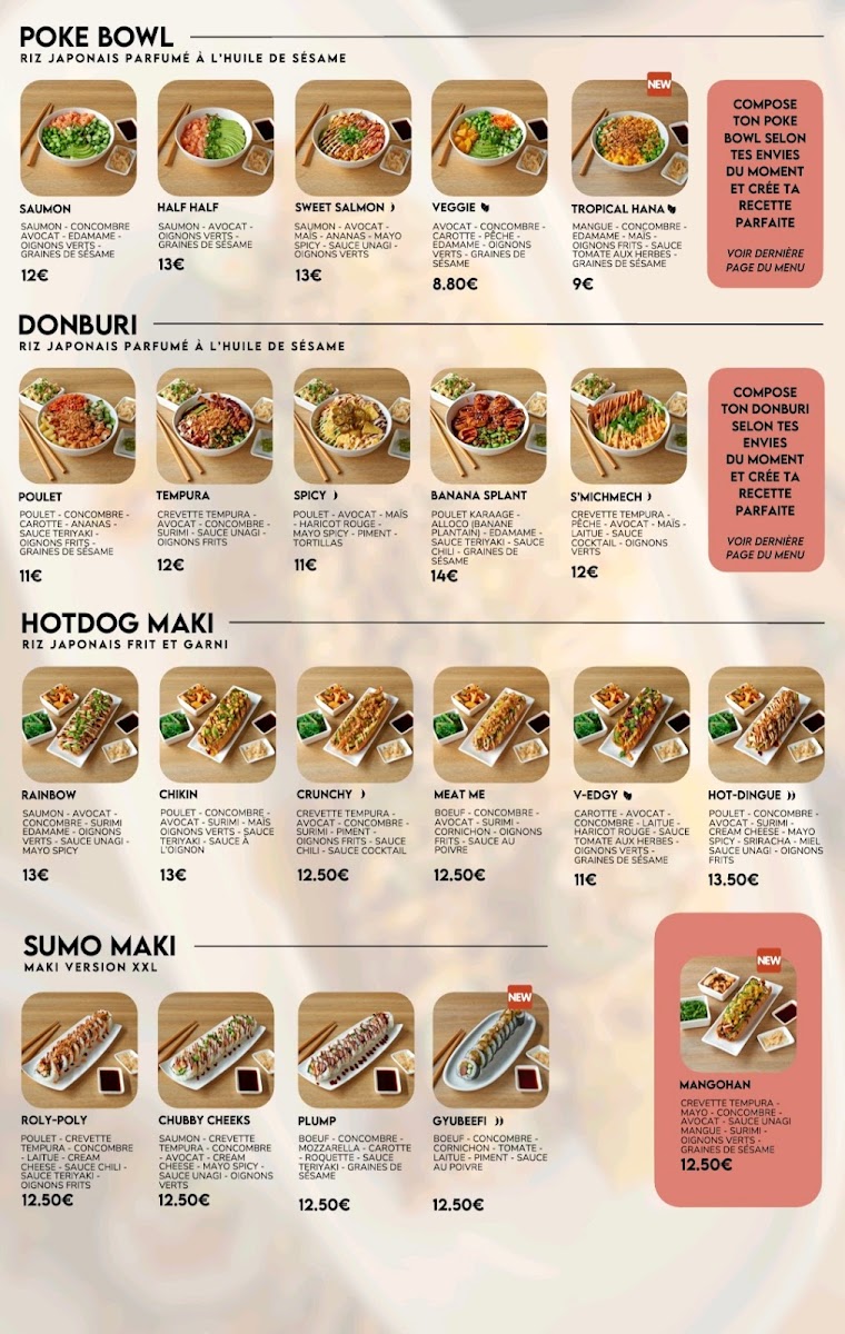 Menu Maki Maki - Uccle-1