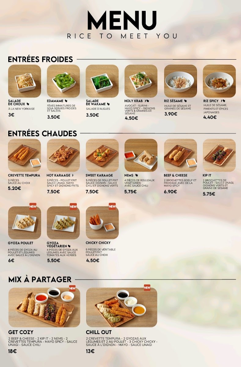 Menu Maki Maki - Uccle-4