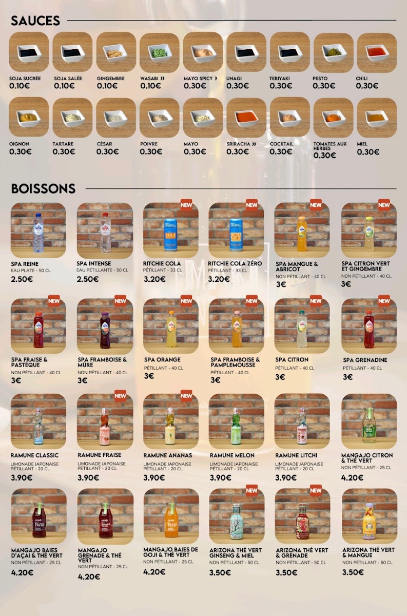 Menu Maki Maki - Uccle-6